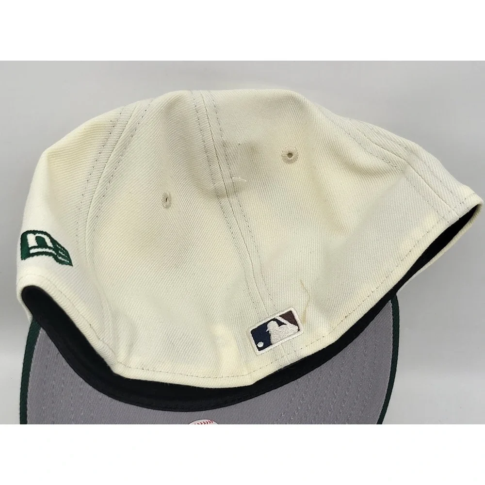 Kansas City‎ Royals Hat Cap Fitted Mens 7 3/8 MLB Baseball 50th New Era